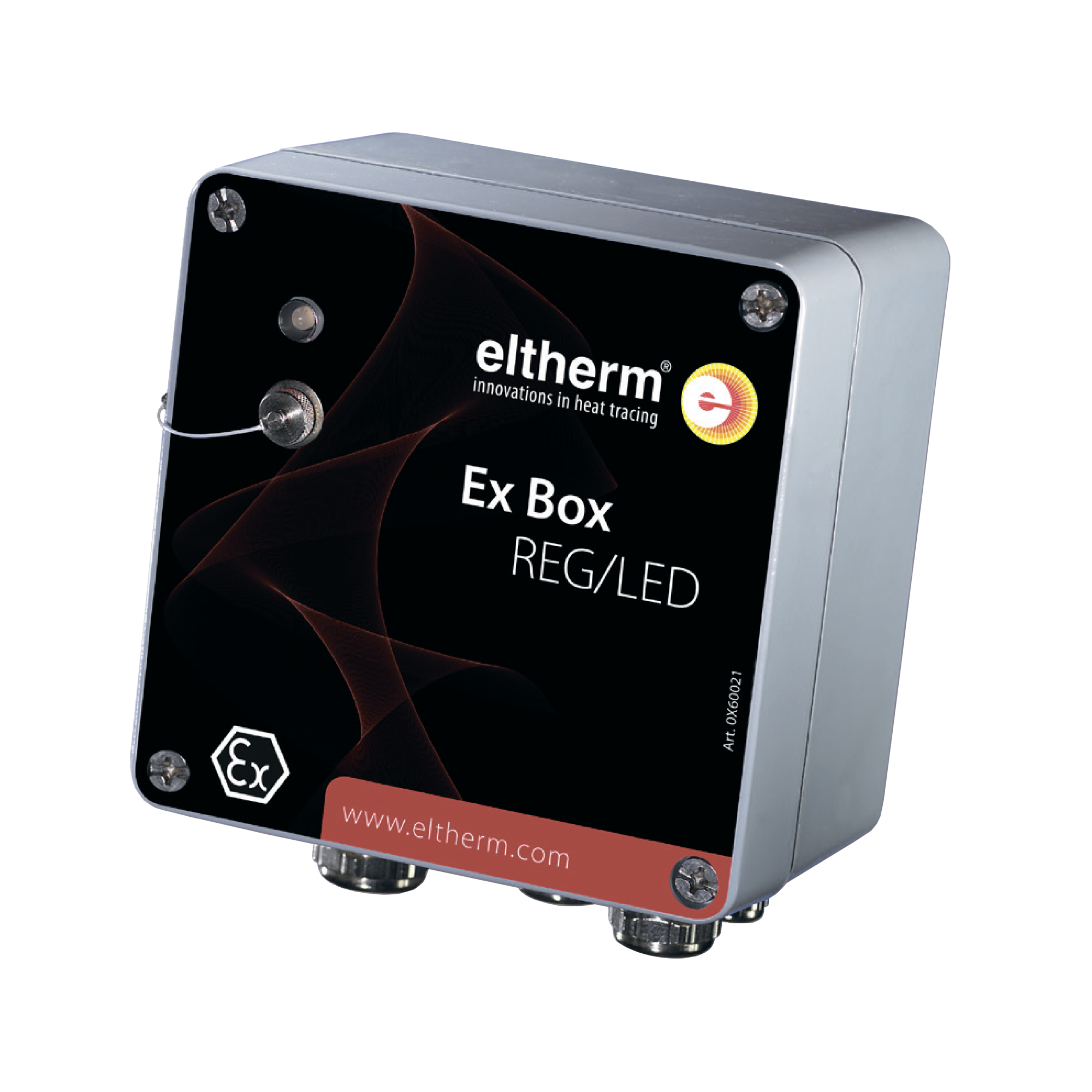 Температурный регулятор Ex-Box REG/LED с дисплеем Eltherm