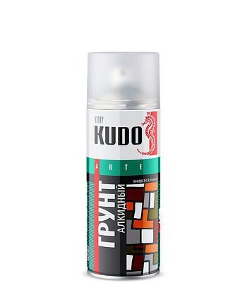 Грунт KUDO универсальное алкидная 2001(серый), аэрозоль 520 ml. /12 KU-2001