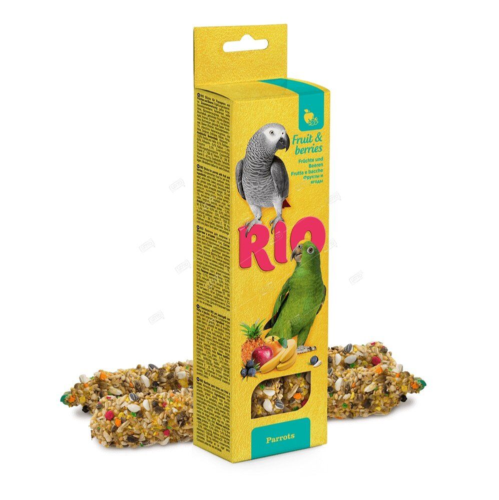 Зерновая палочка Рио для попугаев с фруктами и ягодами 2х90 г (8) 57084