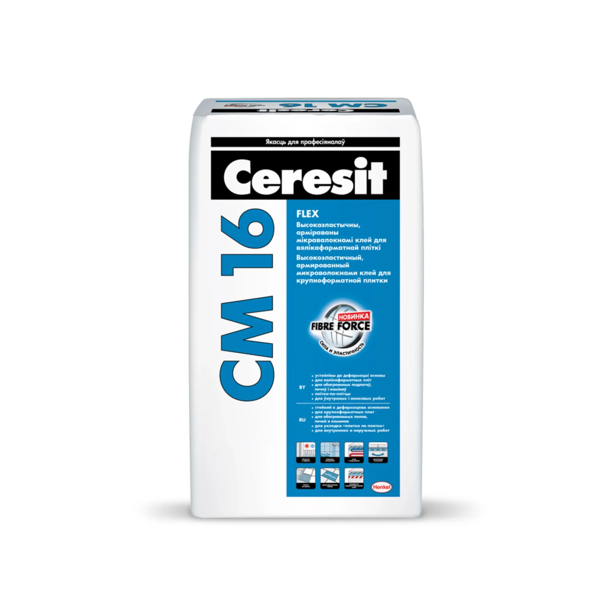 Высокоэластичней клей для плитки CERESIT CM 16, 5 КГ