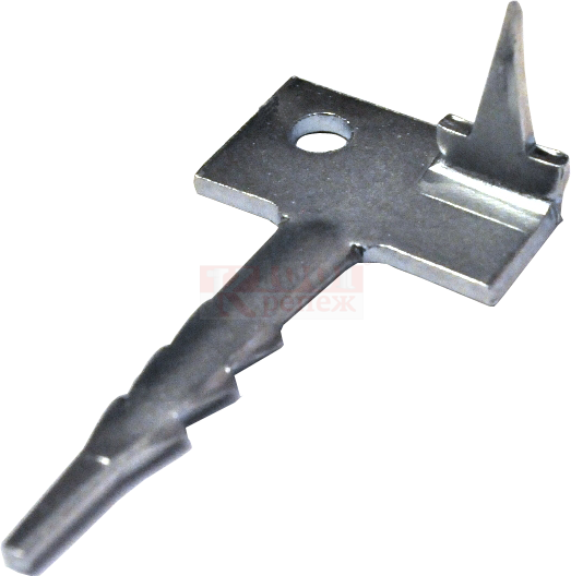 KR KTD Ключ-крепеж с шипом для террасной доски ОЦ, 60х16х30х2.5 мм 1001 КРЕПЕЖ