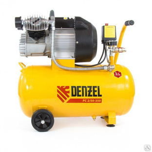 Компрессор пневматический Denzel 2,2 кВт, 350 л/мин, 50 л #1