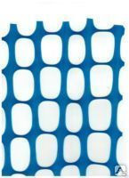 Аварийное ограждение пластиковое синие 140 г/м2 (рулон 1,5x50 м)