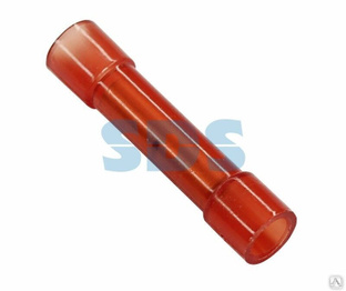 Соединительная гильза изолированная L-27.3 мм нейлон 0.5-1.5 мм² (ГСИ (н) 1.5/ГСИ-н 0,5-1,5) красная REXANT 