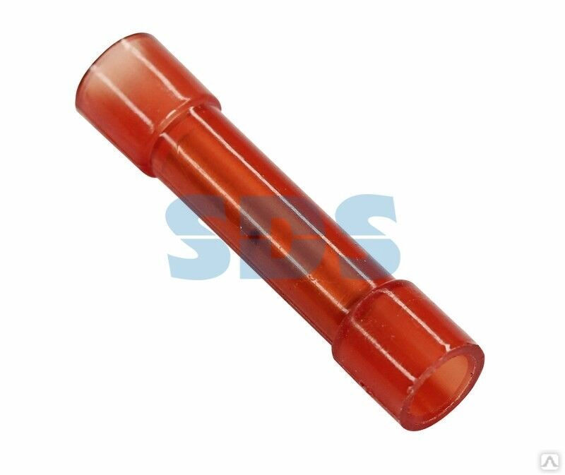 Соединительная гильза изолированная L-27.3 мм нейлон 0.5-1.5 мм² (ГСИ (н) 1.5/ГСИ-н 0,5-1,5) красная REXANT