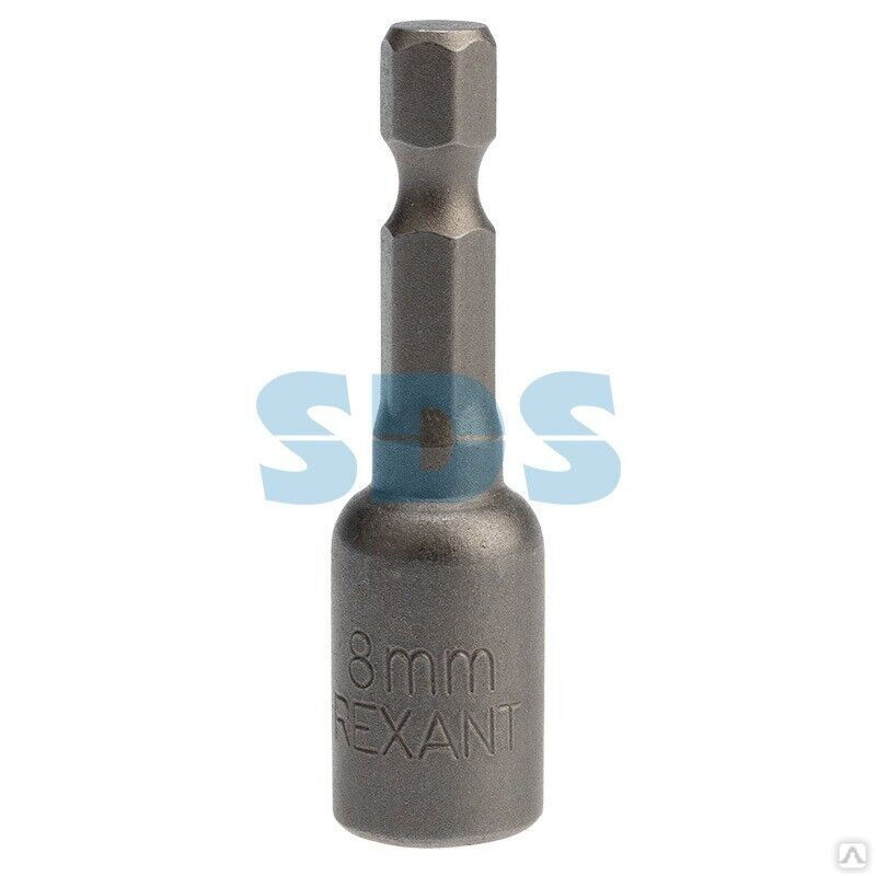 Ключ-насадка 8х48 мм, 1/4" магнитная (упак. 20 шт) REXANT