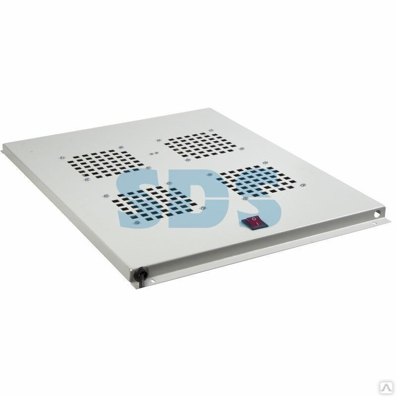 Модуль вентиляторный потолочный с 4-мя вентиляторами, без термостата, для шкафов REXANT серии Standart с глубиной 800мм
