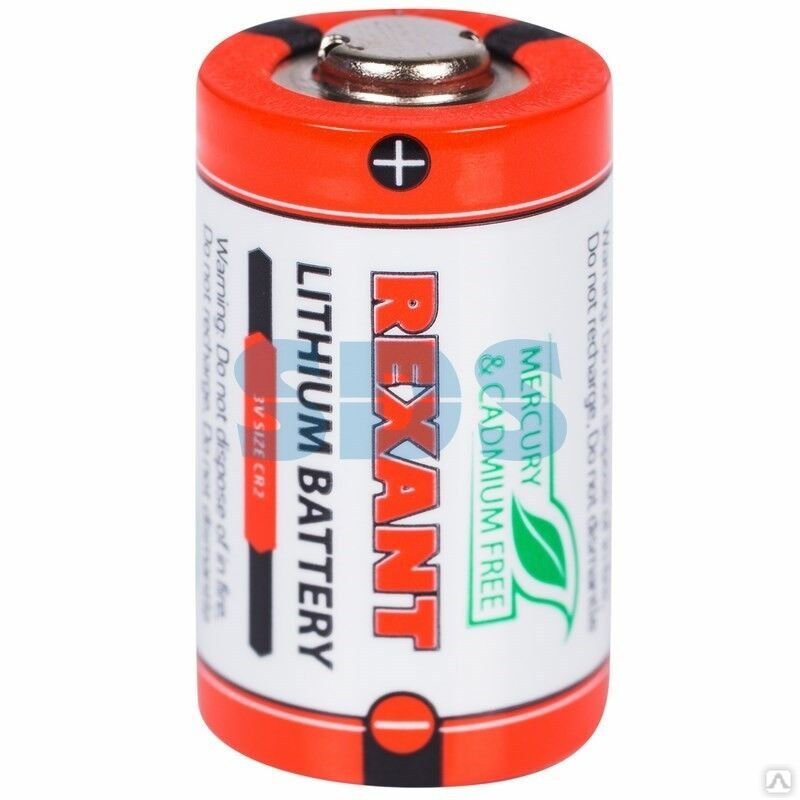 Батарейка литиевая CR2 3V 1 шт. блистер REXANT