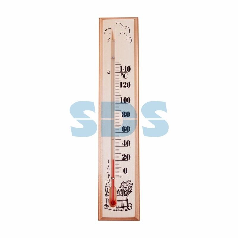 Термометр для сауны, основание — дерево 65х275 мм REXANT
