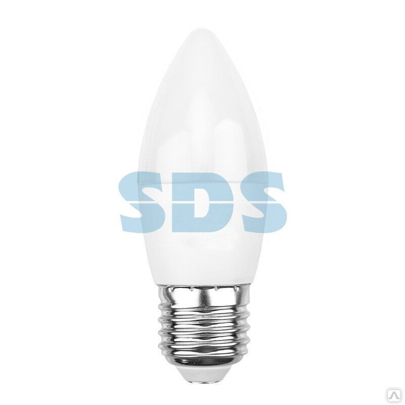 Лампа светодиодная Свеча (CN) 7,5Вт E27 713Лм 6500K холодный свет REXANT