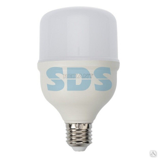 Лампа светодиодная высокомощная 30Вт E27 (+переходник E40) 2850Лм AC140~265В 6500K REXANT 