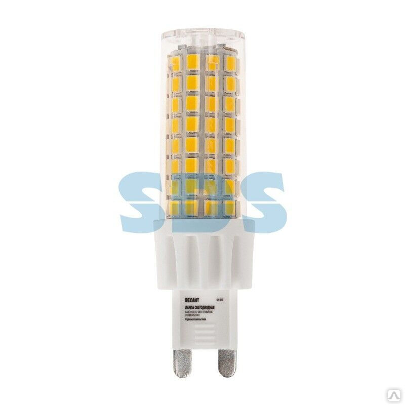 Лампа светодиодная капсульного типа JD-CORN G9 230В 7Вт 2700K теплый свет (поликарбонат) REXANT