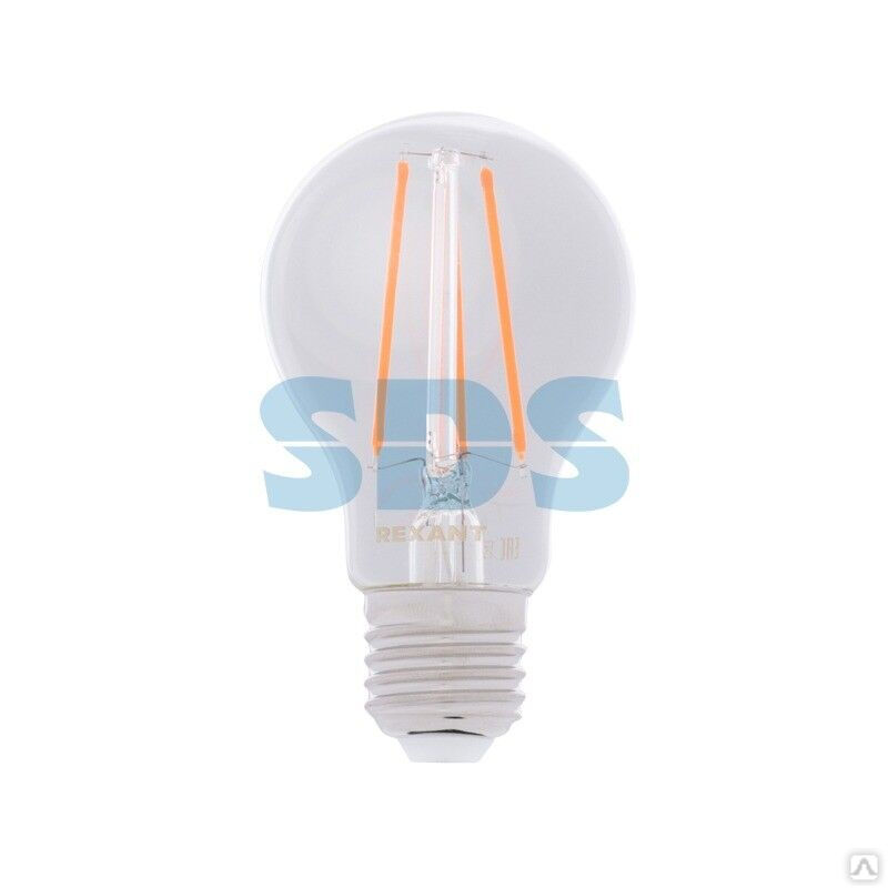 Лампа светодиодная филаментная для растений Груша A60 11,5Вт 18 микромоль/с E27 REXANT