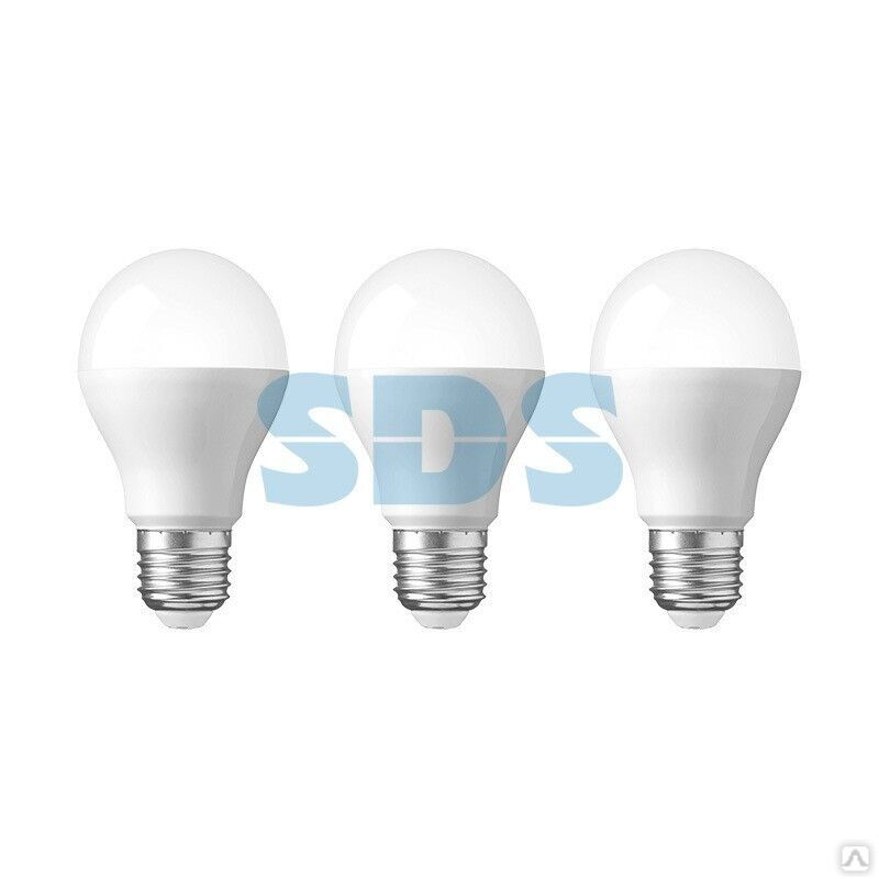 Лампа светодиодная REXANT Груша A60 11.5 Вт E27 1093 Лм 2700 K теплый свет (3 шт./уп)