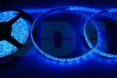 LED лента 5м силикон, 8 мм, IP65, SMD 2835, 60 LED/m, 12 V, цвет свечения синий LAMPER