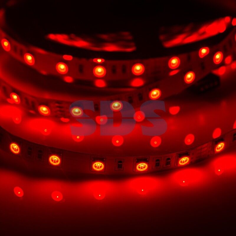 LED лента 5м 24 В, 10 мм, IP23, SMD 5050, 60 LED/m, цвет свечения RGB LAMPER