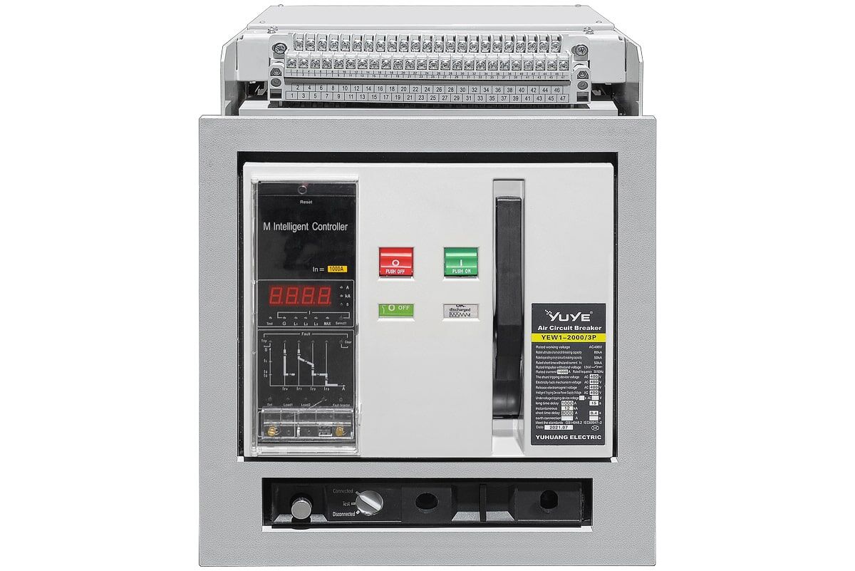 Выключатель автоматический воздушный YEW1-2000/3P (1000A)/Air circuit breaker #3