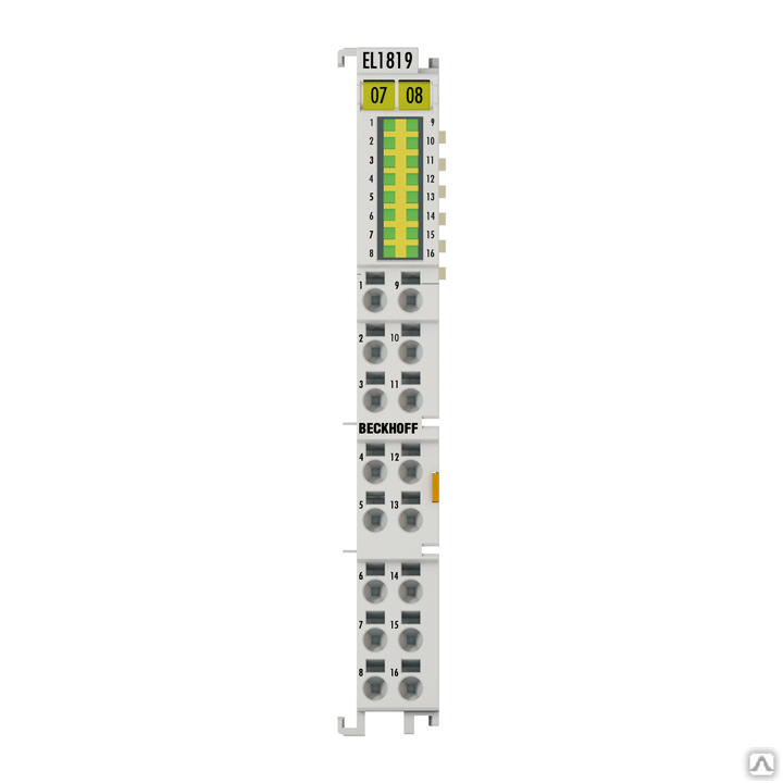 El1809 beckhoff схема подключения