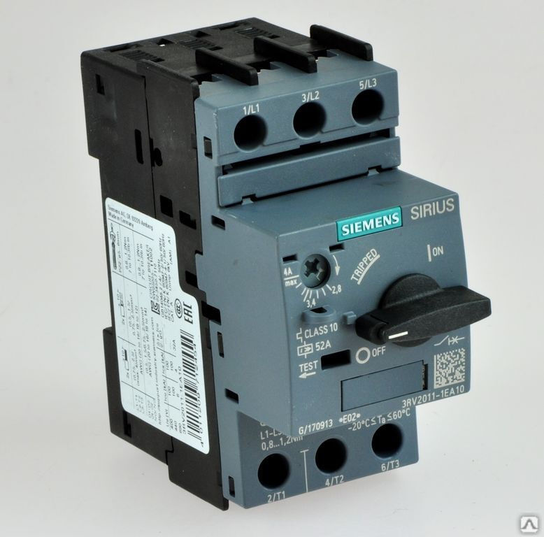 Автоматический выключатель 3RV1031-4EA15