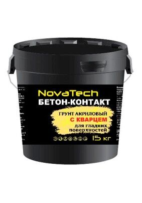 Грунт Бетоноконтакт Novatech, 15 кг