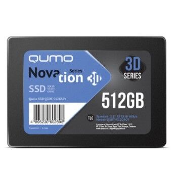 QUMO SSD 512GB QM Novation Q3DT-512GSCY {SATA3.0} Qumo