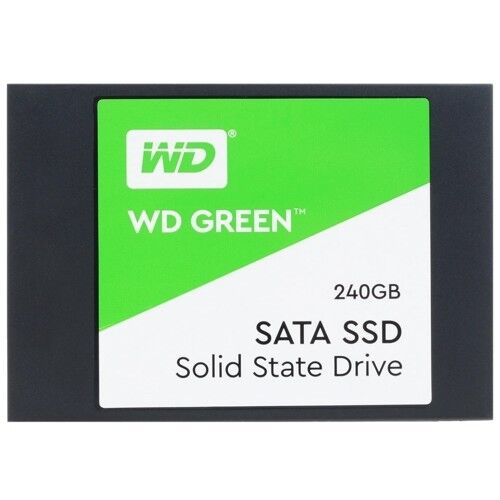Western Digital SSD GREEN 240Gb SATA-III 2,5”/7мм WDS240G3G0A (аналог WDS240G2G0A), 1 year Western digital
