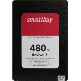 Smartbuy SSD 480Gb Revival 3 SB480GB-RVVL3-25SAT3 {SATA3.0, 7mm} Smart buy