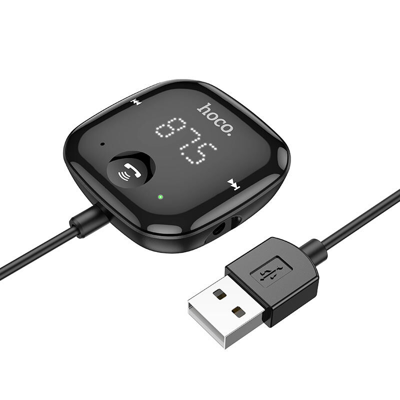 MP3 FM модулятор Hoco E65 (AUX, USB, microSD, Bluetooth v 5.0) 4
