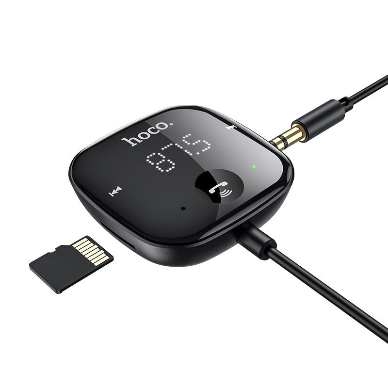 MP3 FM модулятор Hoco E65 (AUX, USB, microSD, Bluetooth v 5.0) 3