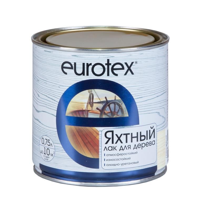 Лак яхтный EUROTEX® 0,75 л
