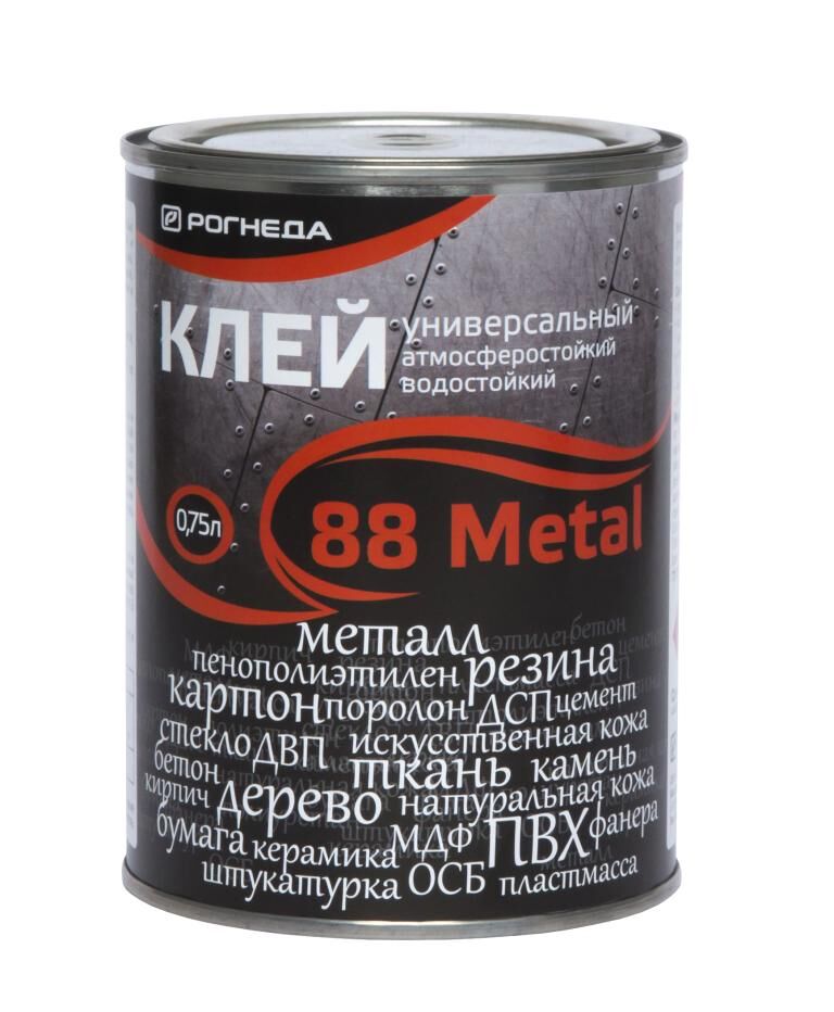 Клей 88-Metall универсальный водостойкий 0,75 л /6