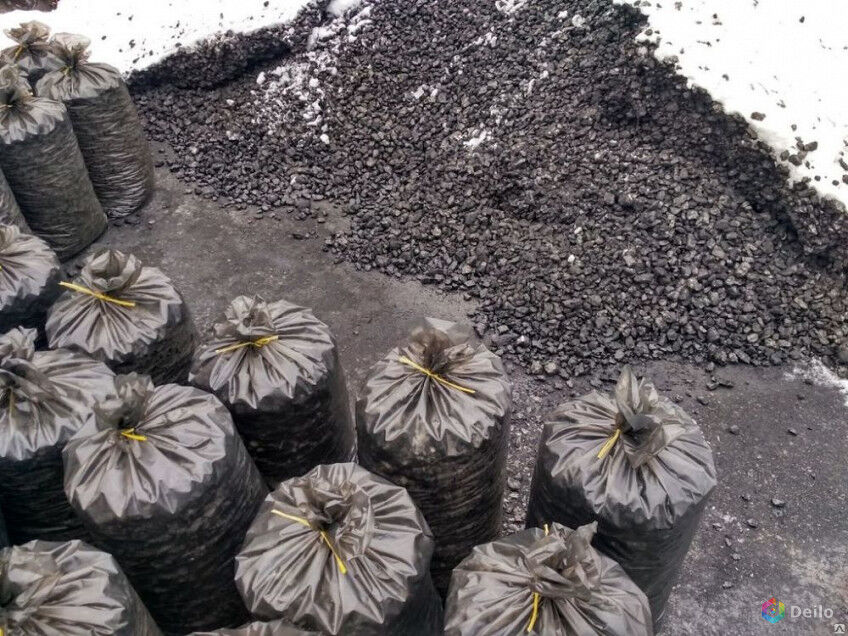 Уголь в мешках антрацит