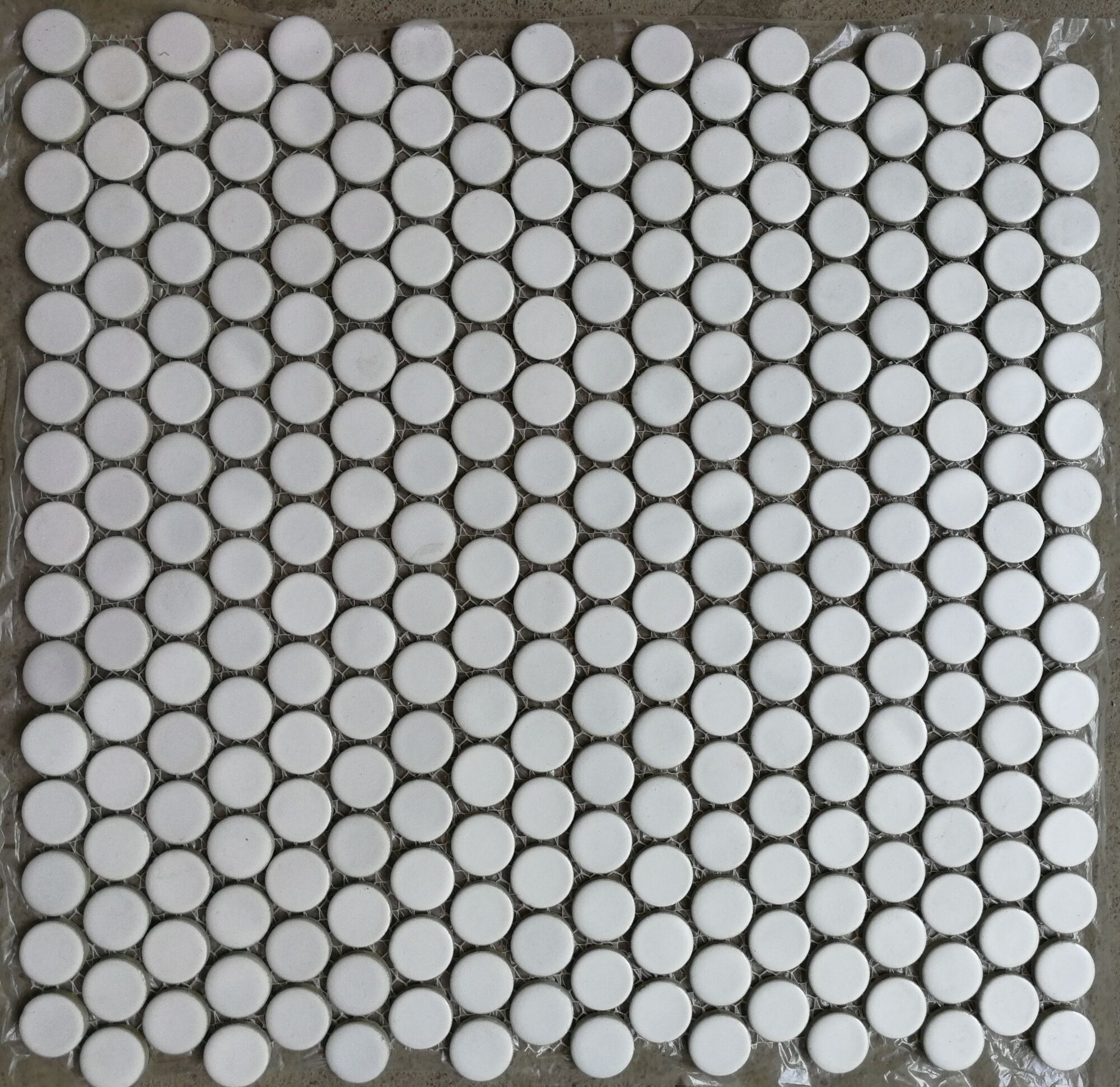 Мозаика керамическая CFT 8030 Tonomosaic белая матовая CFT8030