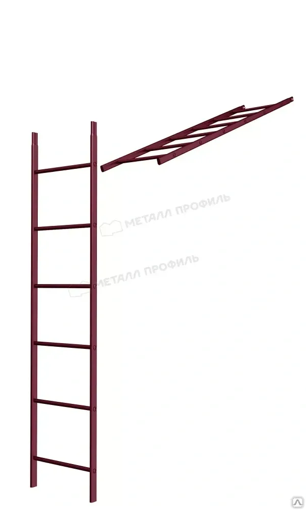 Лестница кровельная стеновая МП дл. 1860 мм