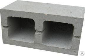 Пустотные блоки бетонные 200х200х400