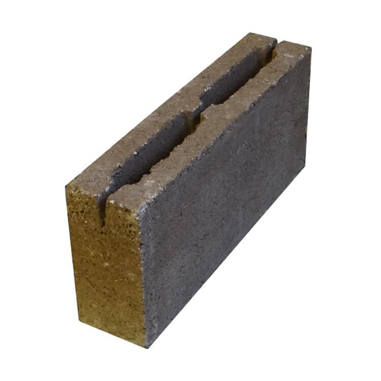 Камень перегородочный бетонный цветной