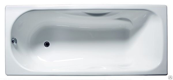 Ванна чугунная эмалированная Сибирячка 1500х750х437 мм