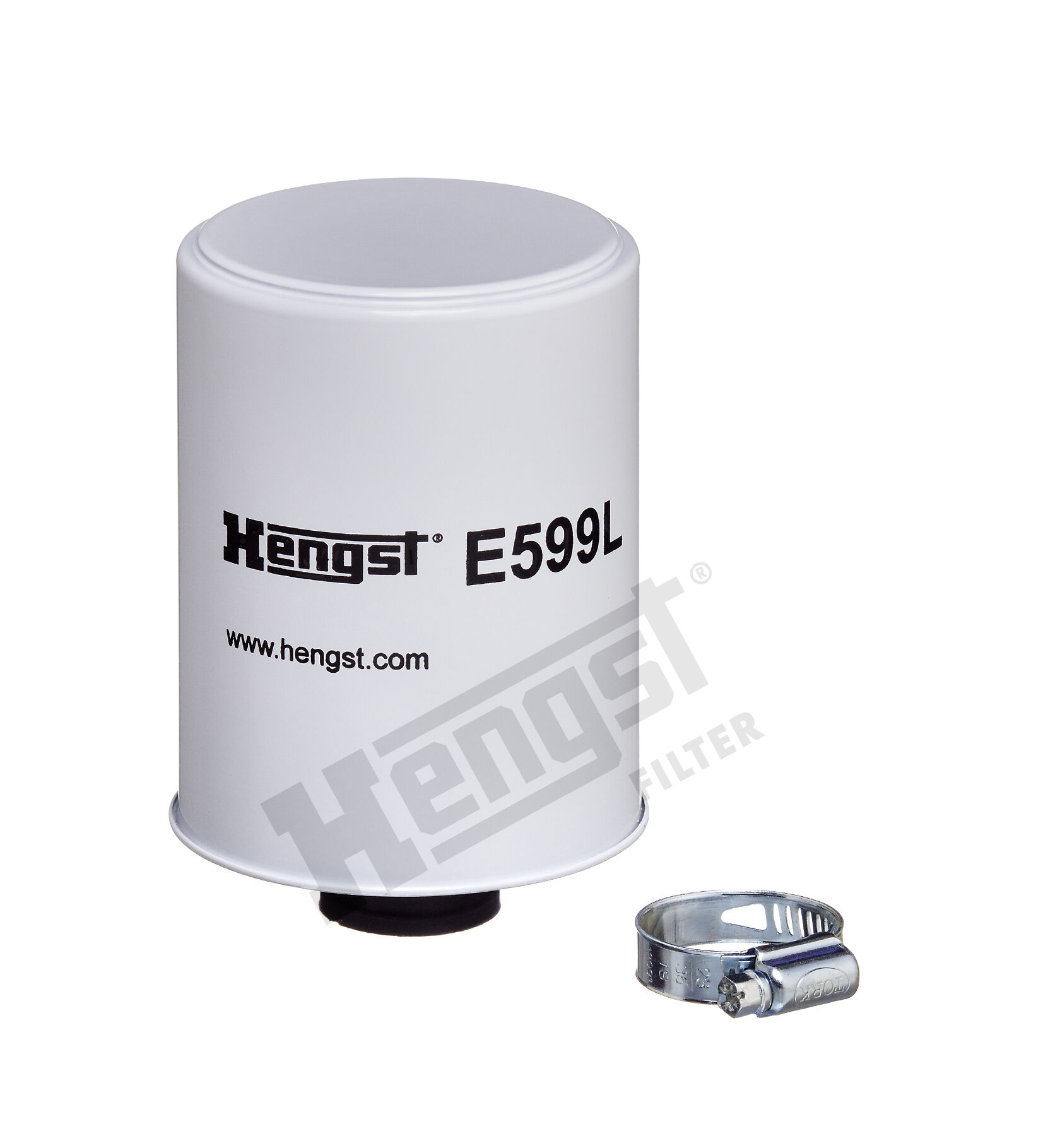 Воздушный фильтр компрессора Вольво Hengst E599L D1:88 D2:25 H:130.