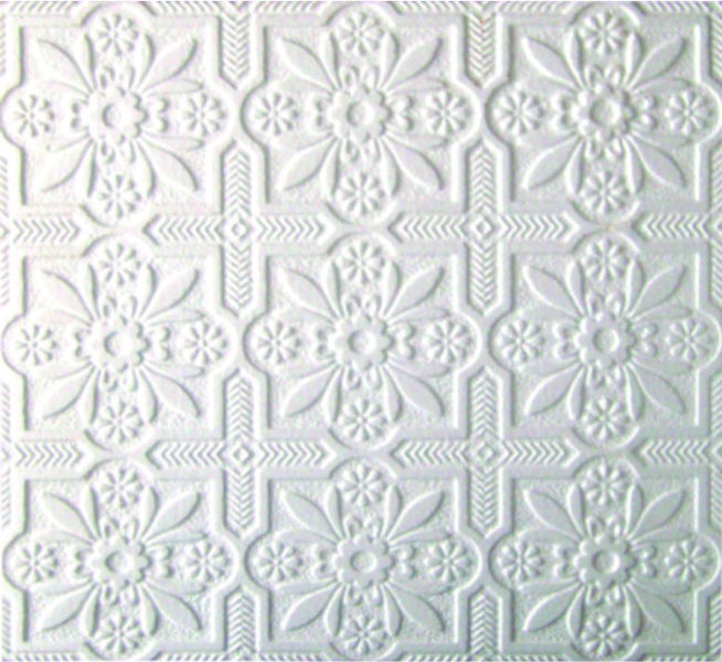 Плинтус потолочный белый Карина 50x50 см КП /192 шт(48 кв.м.)