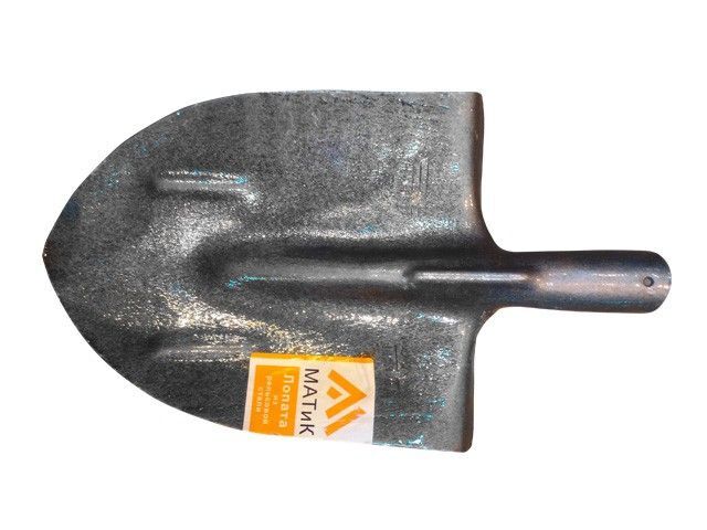 Лопата штыковая рельсовая сталь остроугольная