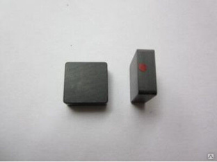Пластины минералокерамические из материала ВОК-60 и ВОК-71.
– используются при обработки труднообрабатываемых материалов. 