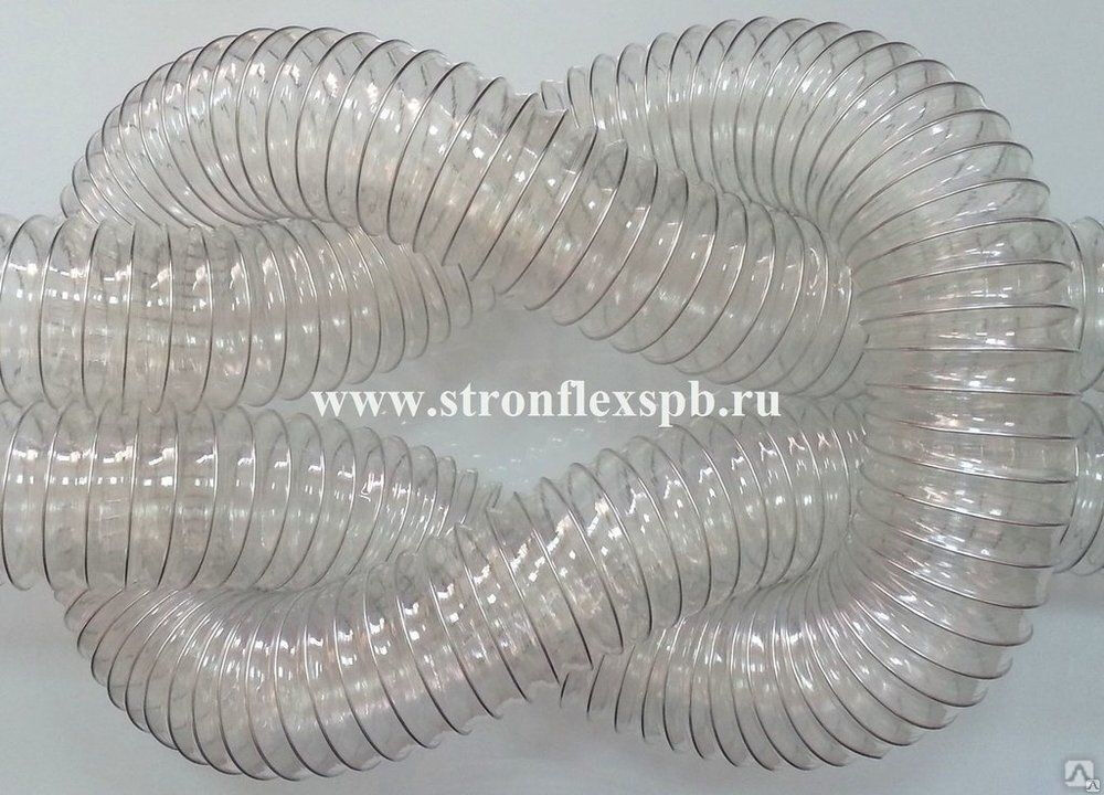 Шланг полиуретановый прозрачный Stron PU стенка 2мм