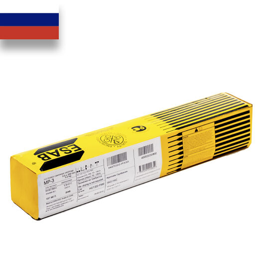 Электроды сварочные МР-3 ф4.0х450мм (упаковка 6,5кг) Эсаб