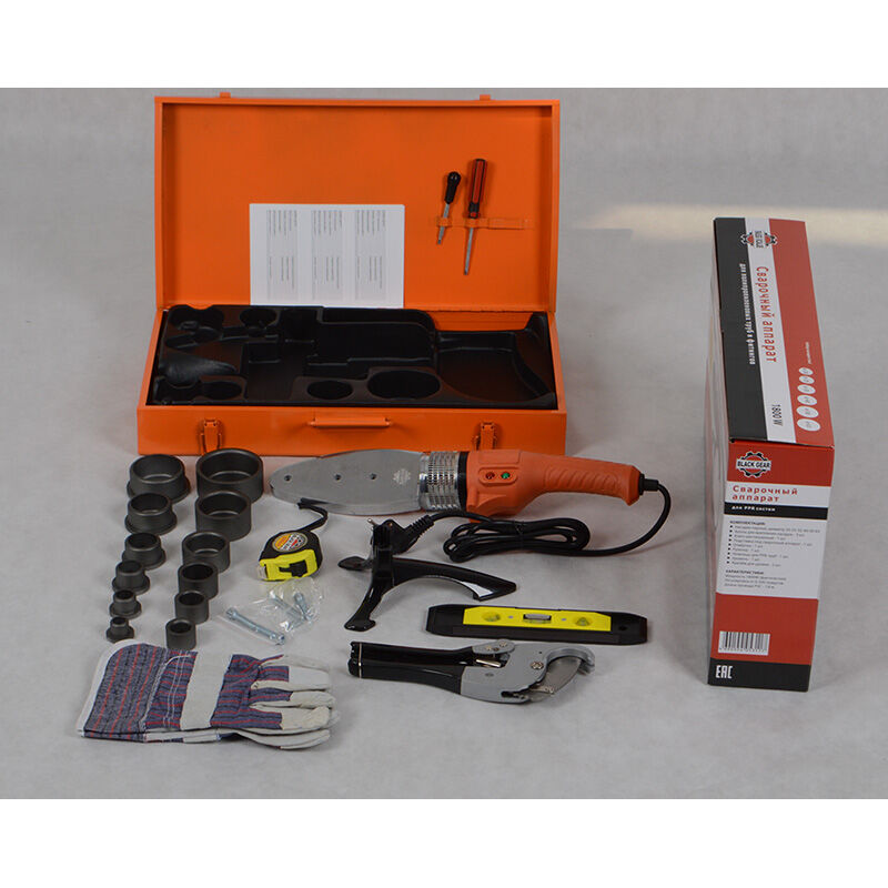 Комплект сварочного оборудования для PPRC (20-63) Black Gear 1800 Вт. 3