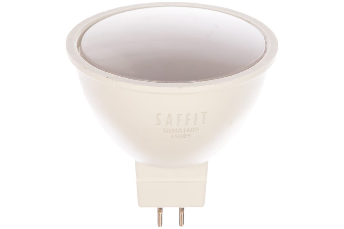 Лампа светодиодная SAFFIT GU5.3 9.0W (810 lm) 4200K матовая