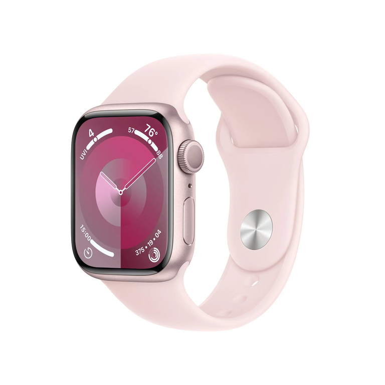 Apple Watch Series 9 41mm Pink Sport Band S/M