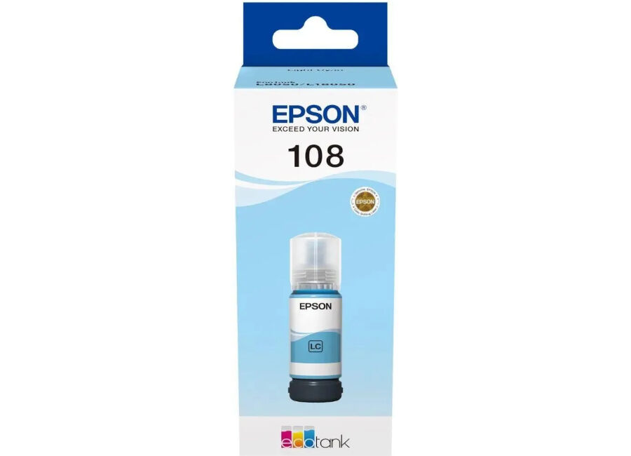 Epson Картридж 108 светло-голубой (C13T09C54A)