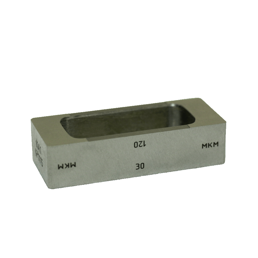 Контроль качества покрытия Константа КА1 Аппликатор прямоугольный четырехдиапазонный (ширина паза 55 мм, глубина паза не