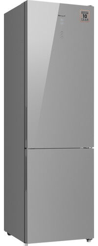 Двухкамерный холодильник Weissgauff WRK 2000 D Full NoFrost Inverter Grey Glass