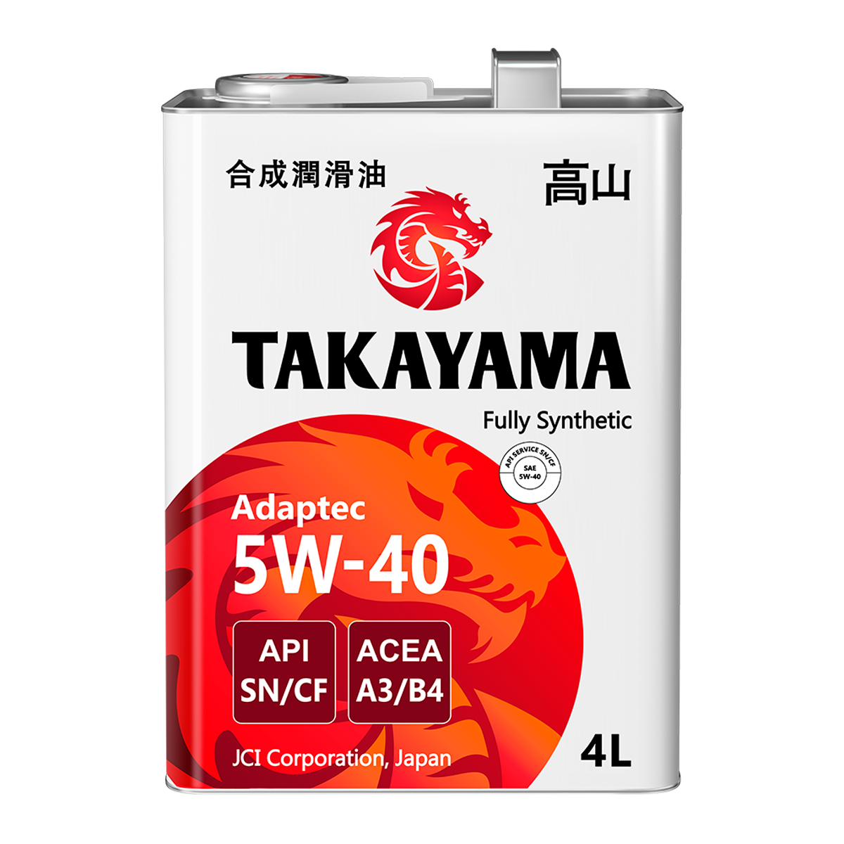 Масло моторное Takayama 5W-40 SN (4 л.)